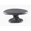 Table de bout grise ultrabrillante