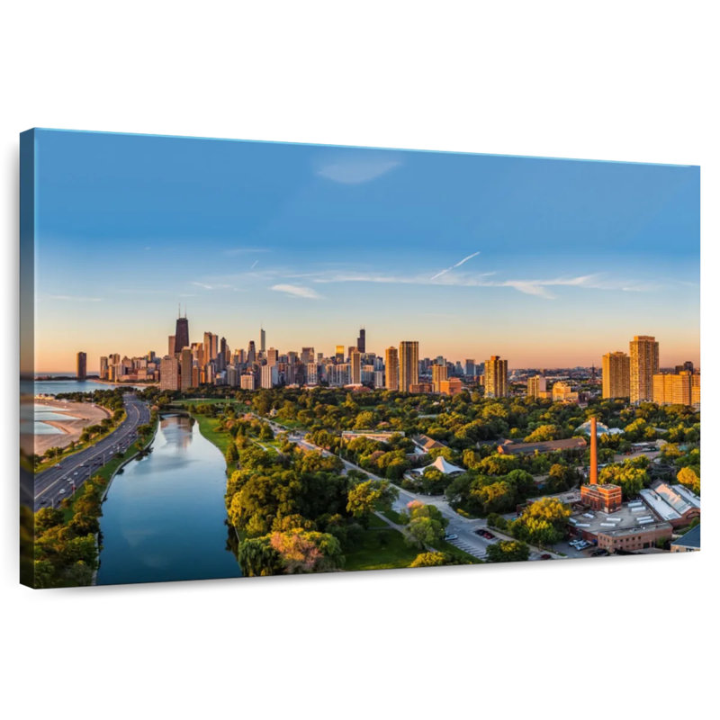 Nicci Chicago Sunset Trip, H 20 po x l 30 po