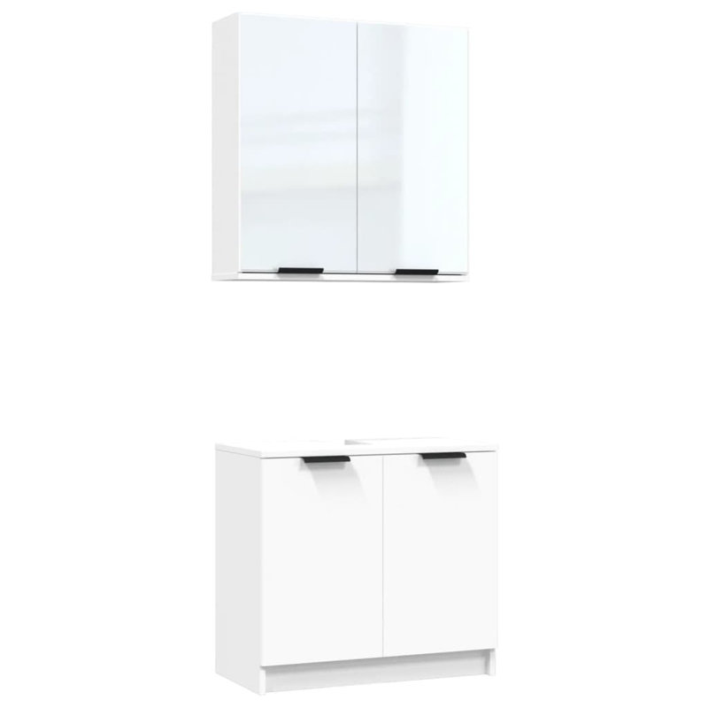 Bathroom Furniture Suite, White