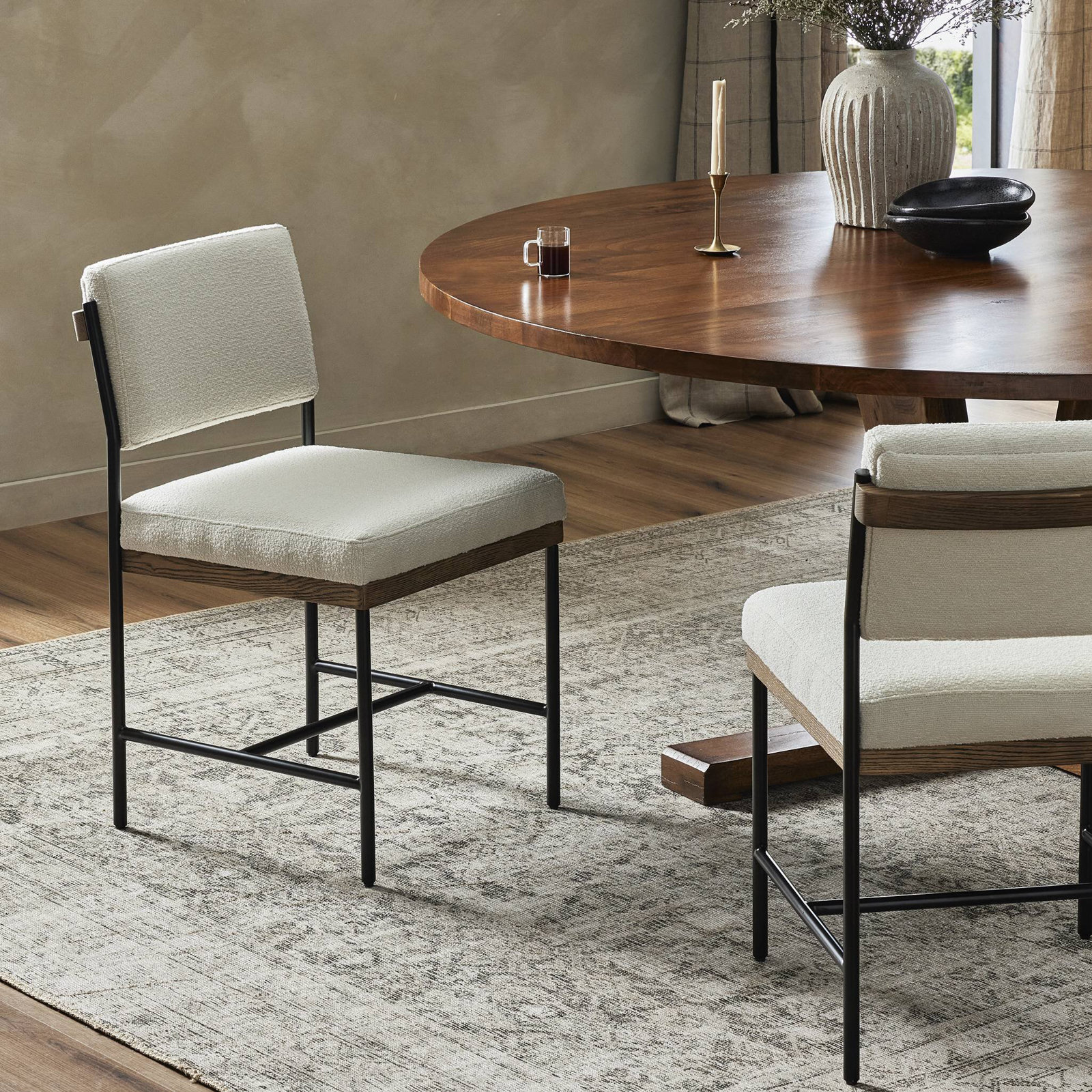 Popovich Dining Chair, Fayette Cloud