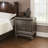 Luxor 2-Drawer Nightstand in Dark Champagne