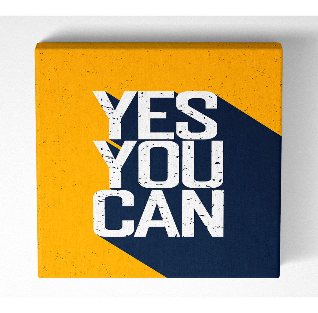 Kunstdruck Aekerly Yes You Can 1