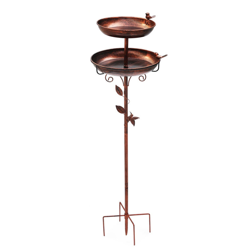 Metal Birdbath
