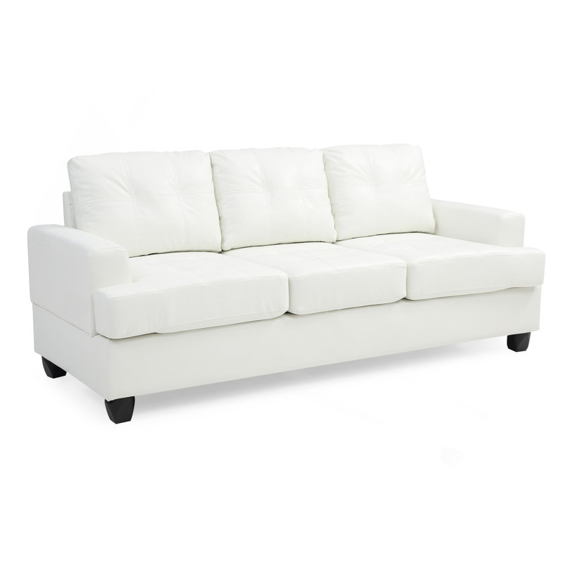 Bastarache 79.01'' Faux Leather Sofa