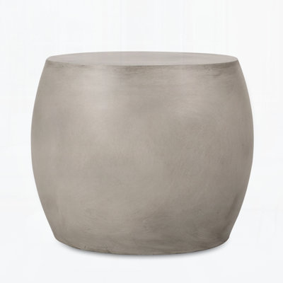 Outdoor Lightweight Concrete Side Table