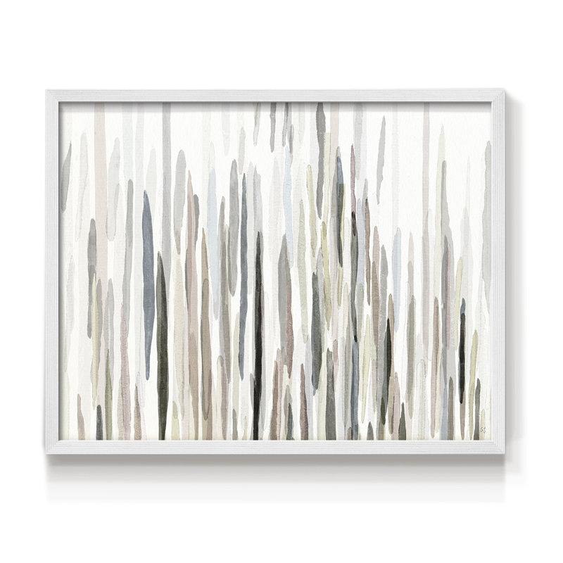 Earth Tone Rhythm -Framed Print - Restickable