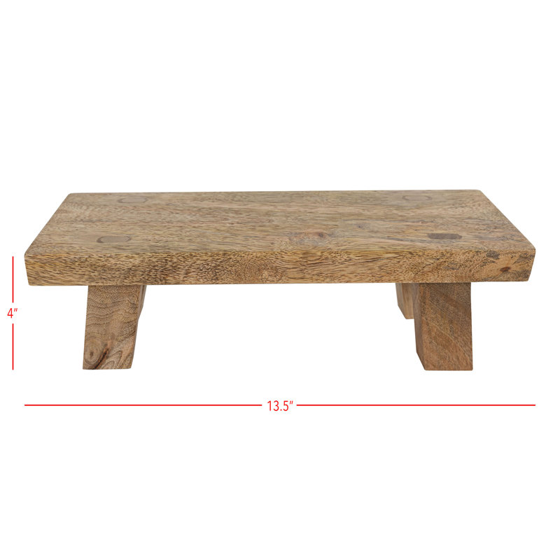Tabouret en bois Foreside Home & Garden