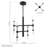 Ifetayo 8 - Light Dimmable Modern Linear Chandelier