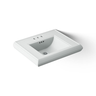 Memoirs  Pedestal Tall Bathroom Sink with Overflow