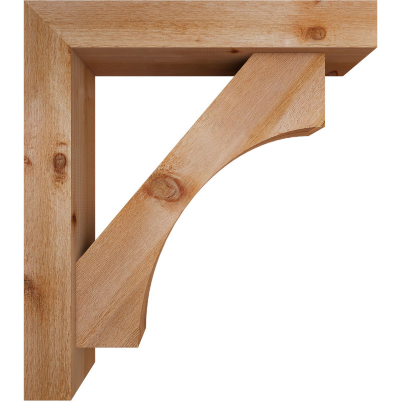 Support Westlake Block avec support décalé, 24 x 30, Cèdre rouge occidental de l 6 po (scié brut)