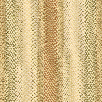 Bujanov Striped Rust Indoor/Outdoor Rug