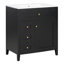 Meuble-lavabo noir 30 po avec lavabo-543679674
