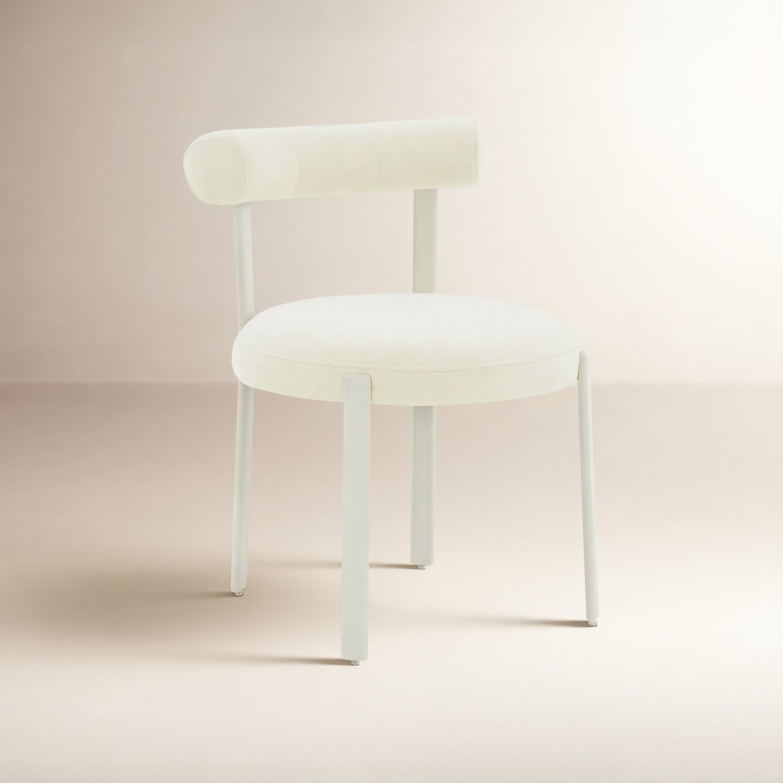 Malena Dining Chair, Cream