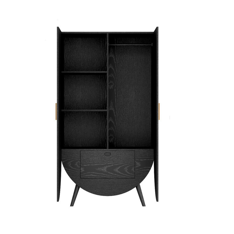 Retro Painted Sparrow Wardrobe