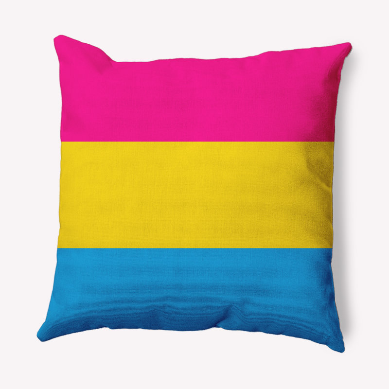 Coussin décoratif genre genre, Jaune, H 18 po x l 18 po