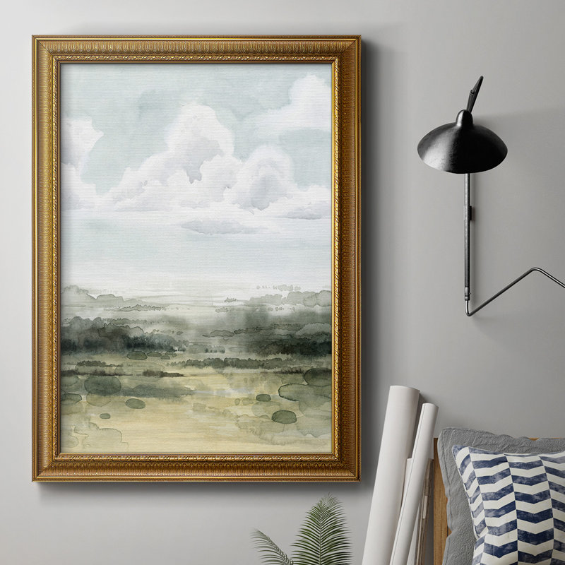 Valley Highlight II, toile encadrée de qualité supérieure - prête à être accrochée, L 18 po x H 27 po