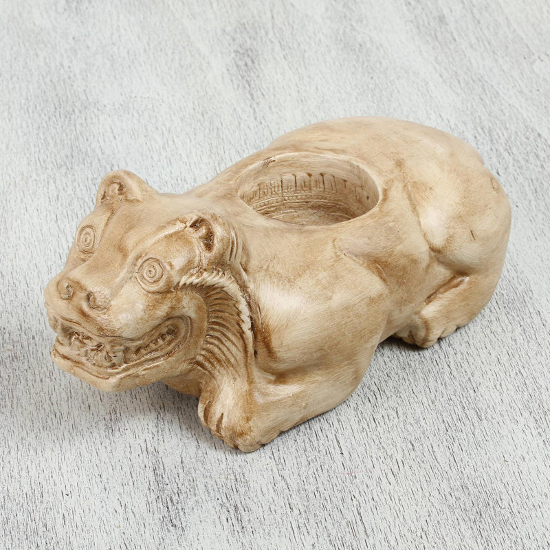 Récipient en jaguar Fayleen Aztec