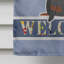 Polyester 2 côtés 40 x 28 po welcome drapeau maison-73943359
