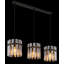 Alechia 3 - Light Matte Black Geometric Pendant