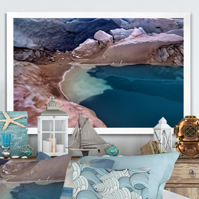 " Ice Glacier In Antarctica "