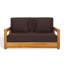 Montford Teak Loveseat with Cushions-1640809762