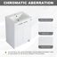 Ensemble de meuble-lavabo double 72 po avec armoire murale 72 po