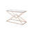 Bashaw 47.25'' Glass Top Console Table-2009820484