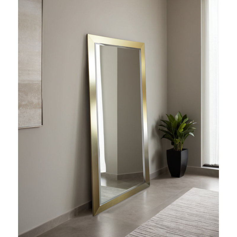 Miroir biseauté pleine longueur, Or français