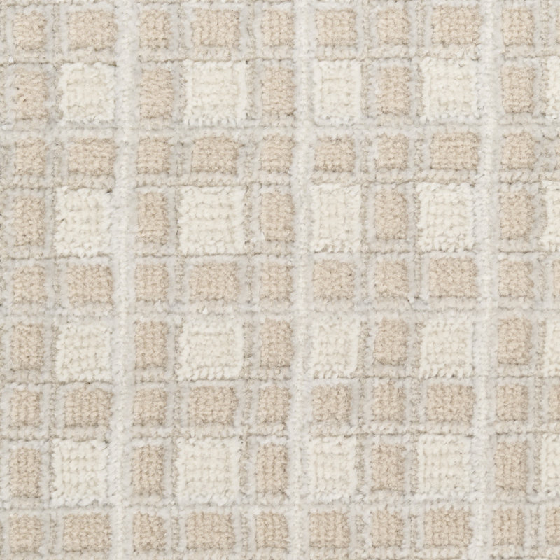 Rassow Multicolor Modern Indoor Rug, Runner 2' x 6', Beige