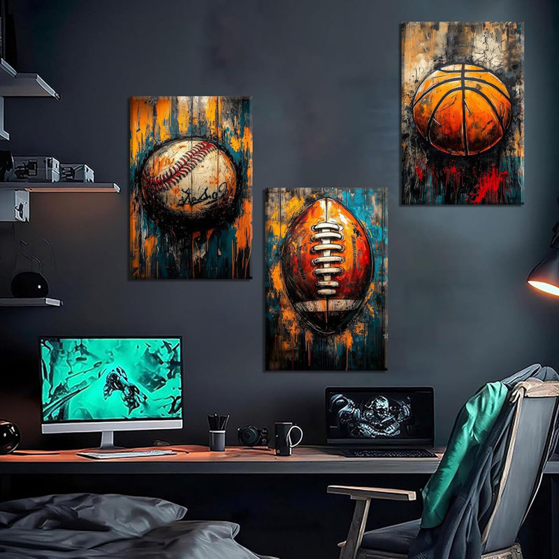 3 Piece Wrapped Canvas Print