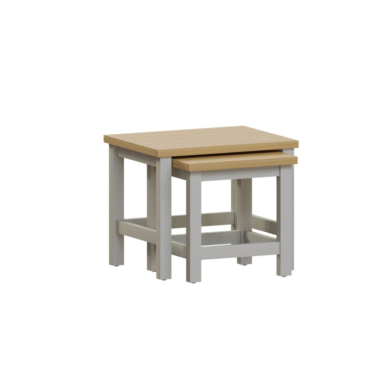 Beacsfield Nesting Tables, Grey