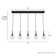 Maple Park 5 Light Linear Cluster Pendant