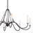 8 - Light Steel Dimmable Chandelier-70048104-70048103