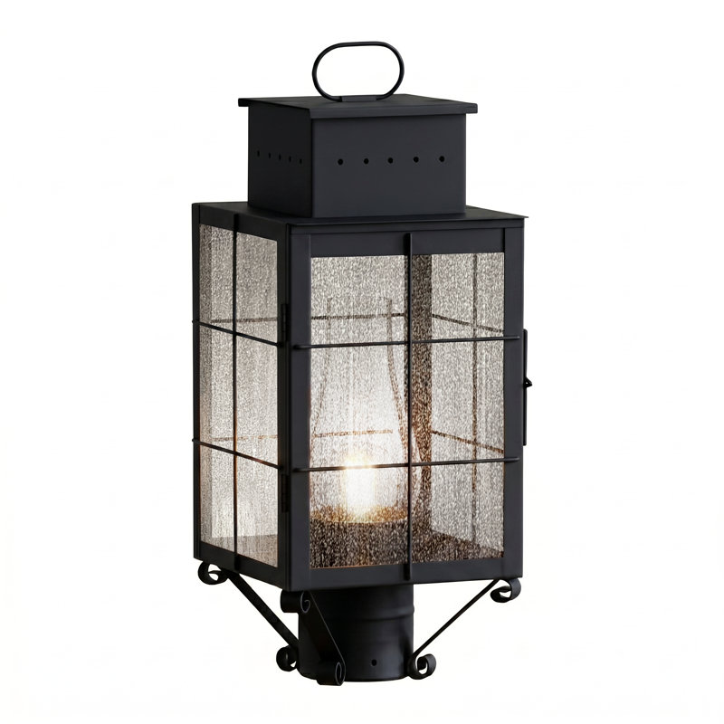 Brass Traditions - Norfield - 1 lumière - 18 pouces - Noir mat - Laiton massif - Lampadaire, Grainé, Noir mat
