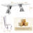 8 - Person Glass Top Double Pedestal Dining Set-1521258303-1521258299