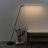Libra 54.5" Modern Industrial LED Floor Lamp with Rotating Base and 3-Way Dimming-78048811