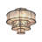 16 - Light Dimmable Drum Chandelier
