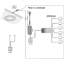 Ensemble de 6 luminaires sous-armoire avec gradateur câblé 12V 1,8W / pièce pour armoire de cuisine-89197458-113360697
