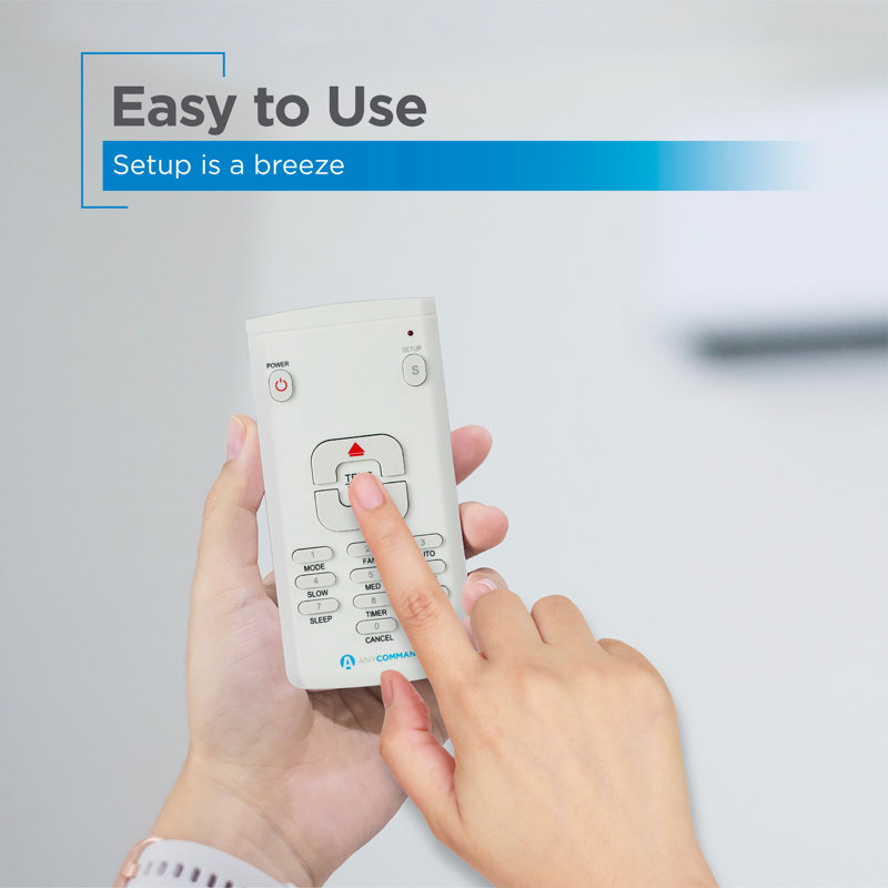 Ac Remote For Over 60 Brands, Universal Air Conditioner Remote Control, Lightweight Ac