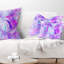 Coussin lombaire à texture fractale light Abstract
