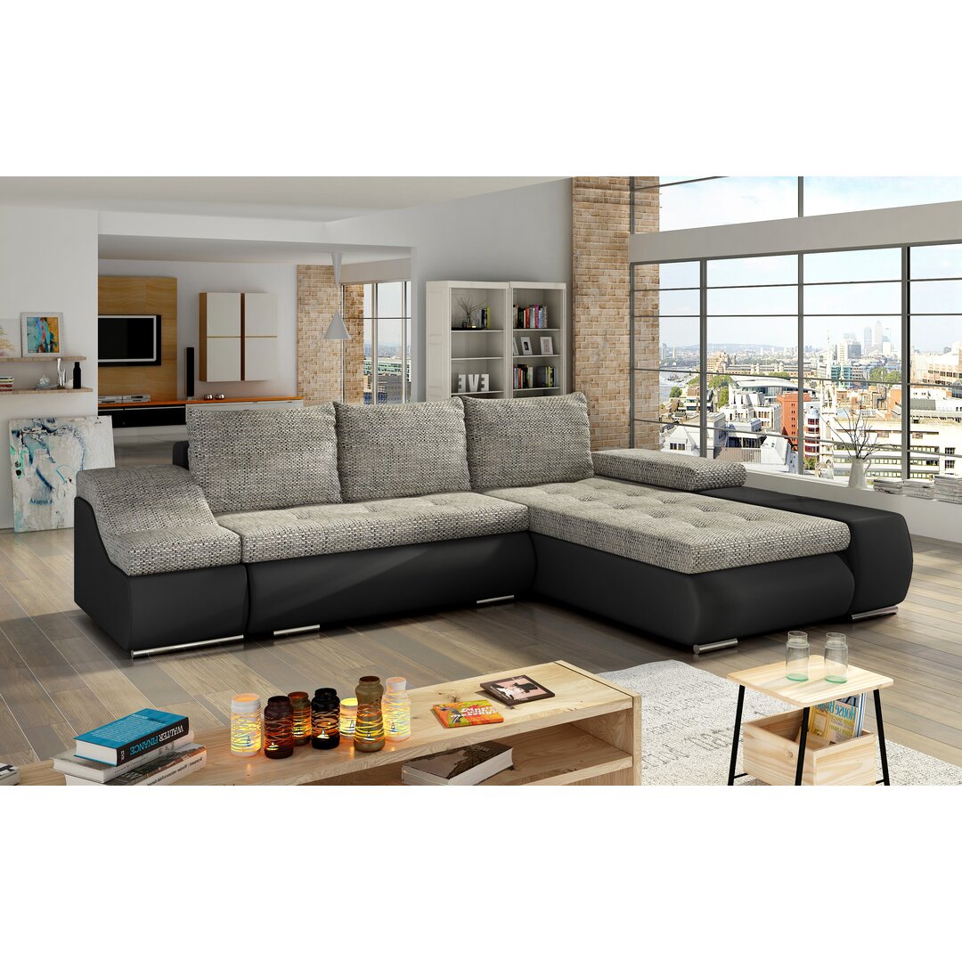 Ecksofa Gilbreath mit Bettfunktion