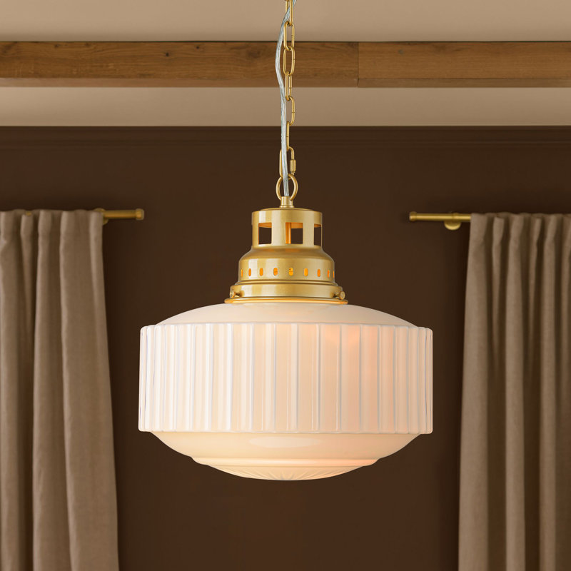 Luminaire suspendu pour îlot de cuisine 1 lumière à intensité variable Layla
