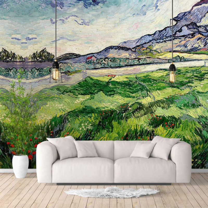 Murale Wind Flows, L 100 po x l 144 po