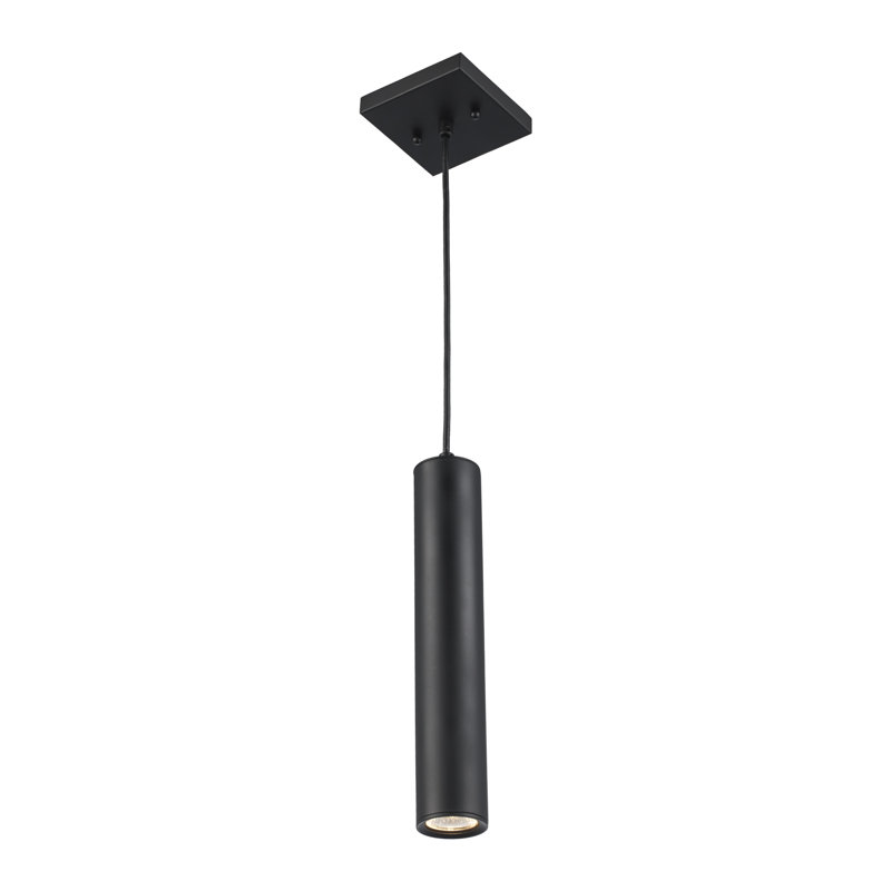 Luminaire suspendu 1 lumière Lodi, Noir