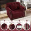 Canapé Chesterfield 41,3 po Mid-Century-820806612