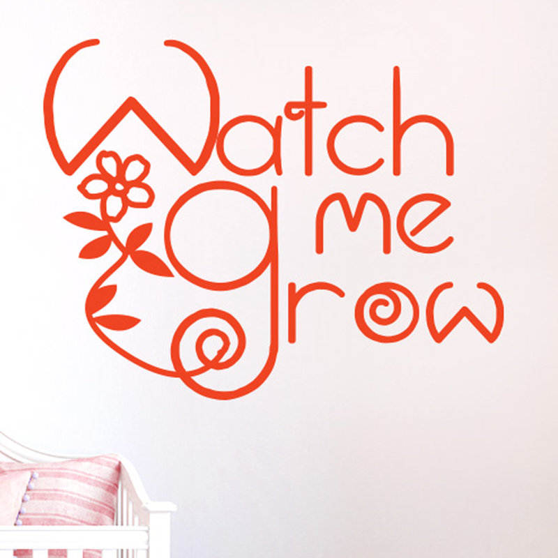 Wall Decal, Large, Orange