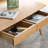 Solid Wood Top Plate Desk Coffee Table-1630231377