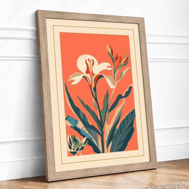 Statement Botanical - Print, A1 - 84.1 x 59.4 cm, Oak