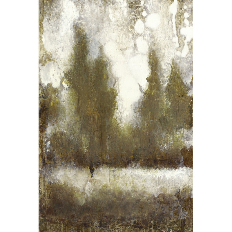 Gilded Tree Silhouette II by Tim OToole - Wrapped Canvas Art Prints, 46cm H x 30cm W