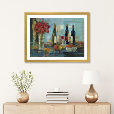 «Fruit and Wine» par Silvia Vassileva - reproduction d'art